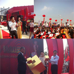 伍思凱助陣合肥瑤海萬達樣板間盛大開放