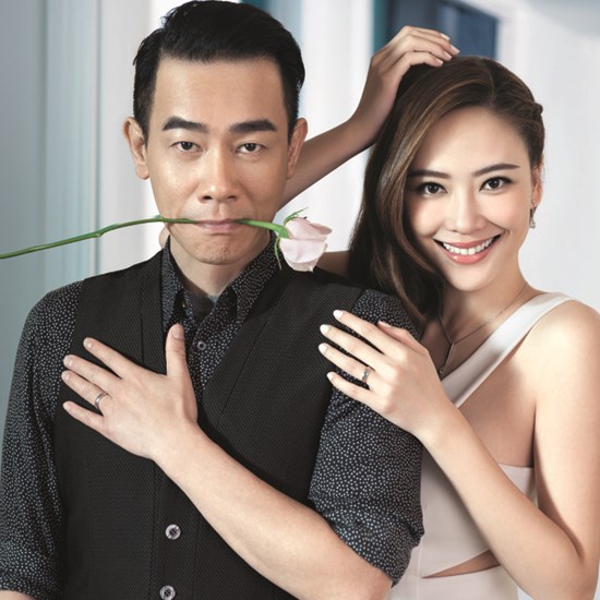 陳小春、應采兒夫婦成為香港寶靈珠寶代言人