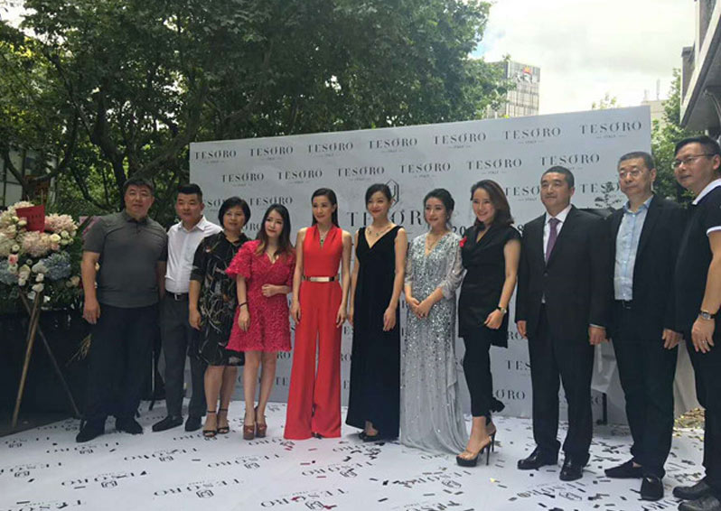 佘詩曼出席上海TESORO 高級珠寶 上海新天地旗艦店開業典禮