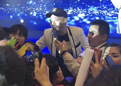 中國內地實力歌手任妙音&饒天亮佛山某活動現場